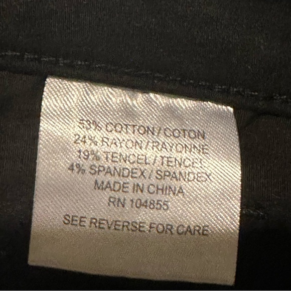 NWT Lila Ryan The Jenalyn Bootcut Trouser Pants in Black - Picture 9 of 16